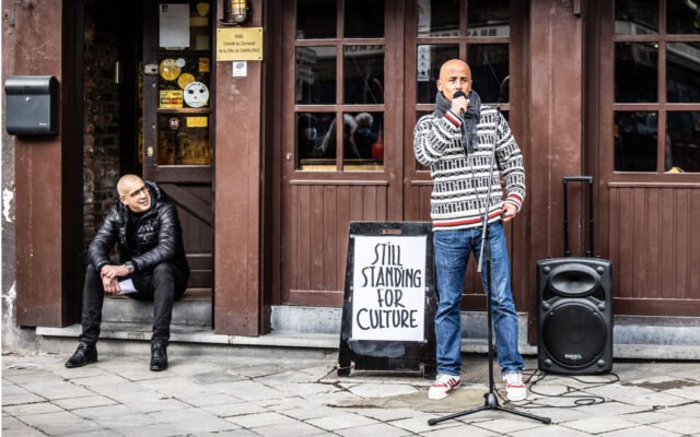 Still Standinf for culture, 13 mars, un an après, soutien, culture, © Eden| Centre culturel de Charleroi, Le Paradis c'est ici !