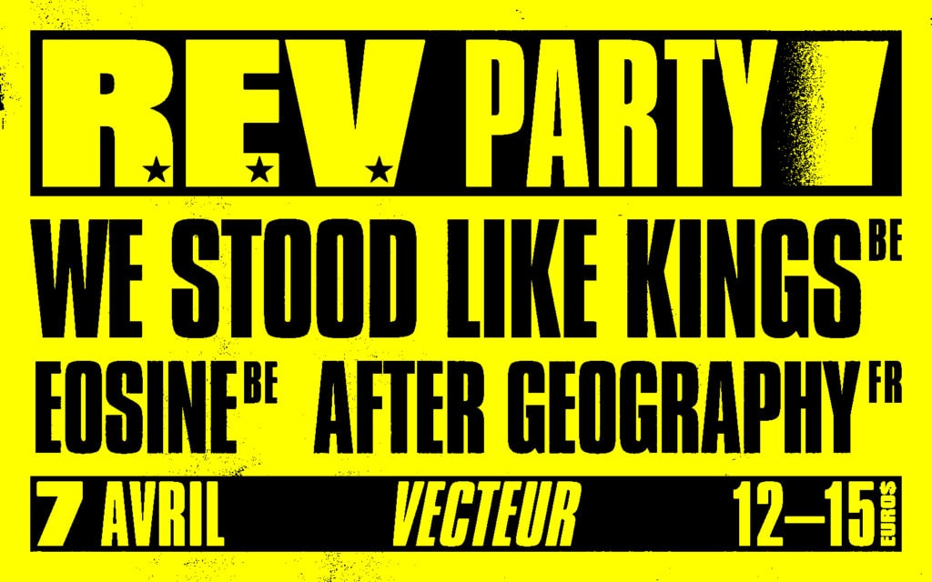 REV Party,Concert, Rock, Eden - Centre culturel de Charleroi, Vecteur, Rockerill