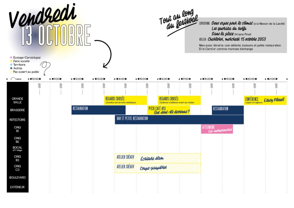 outre-mondes, festival des mondes en changement, vendredi, écologie, faire société, territoire, eden, centre culturel de charleroi