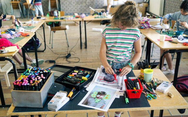 Les Ateliers de la Bidouille, ateliers réguliers, Techniques mixtes, De 8 à 12 ans, Les mercredis, Eden | Centre Culturel de Charleroi