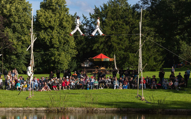 Quartiers Libres @Jumet 2025, festivités joyeuses et culturelles, ©Christophe Vandercam, Eden | Centre Culturel de Charleroi